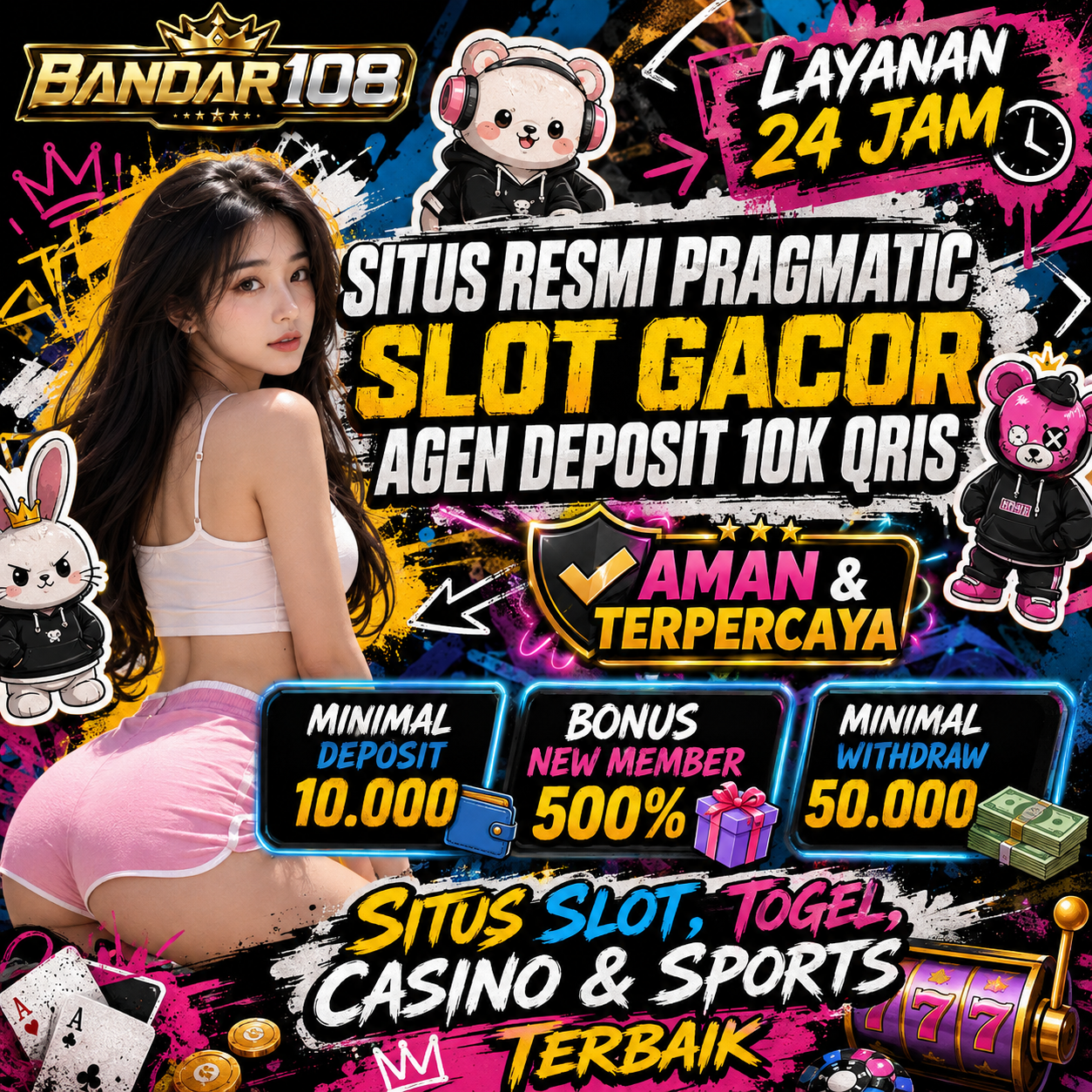 BANDAR108 Banner